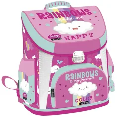 ICO: Lizzysuli Prémium Lollipopp Rainbow ergonomický školský batoh 39x35x24 cm