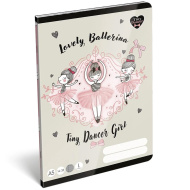 ICO: Lizzysuli Tiny Dancer Ballerina linkovaný zošit pre 1. ročník A/5 14-32