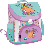 ICO: Lizzysuli prémiový Lollipop s motívom kapybary, ergonomický školský batoh 40x33x26 cm