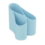 ICO: Lux stojan na písacie potreby v pastelovej modrej farbe