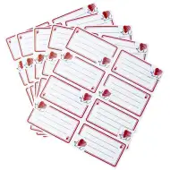 ICO: Etikety na žošity Ježko 40ks/bal