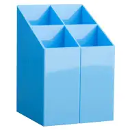 ICO: Stojan na písacie potreby farba bledomodrá