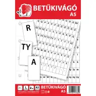 ICO: Vykrajovač písmen SÜNI vo formáte A/5, 2 listy