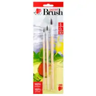 ICO: Štetce okrúhle natur č. 4,6 a 10 