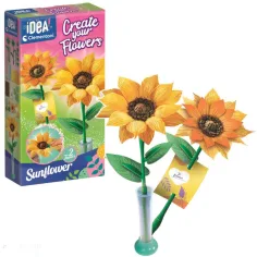 Idea! Mini sada na výrobu slnečníc - Clementoni