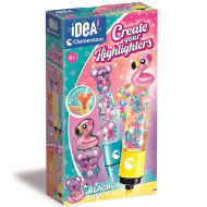Idea! Plážoví kamaráti — sada na výrobu zvýrazňovačov - Clementoni