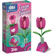 Idea! Tulipán mini sada na výrobu kvetov - Clementoni