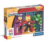 Iron Man a jeho priatelia 60-dielne Supercolor puzzle - Clementoni