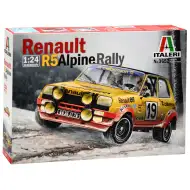 Italeri 1/24 Renault R5 Alpine Rally autíčko model