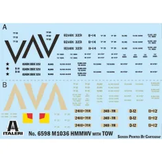 Italeri 1/35 HMMWV M1036 TOW Carrier vojenský model vozidla obrázok 4
