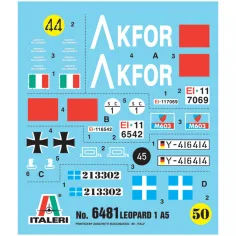 Italeri 1/35 Leopard 1A5 tankový model obrázok 9