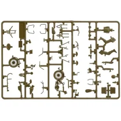 Italeri 1/35 U.S. Motorcycles 2ks vojenský motocykel model obrázok 2
