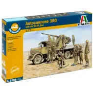 Italeri 1/72 Autocannone 3RO protilietadlový kanón s 8 figúrkami modelová sada