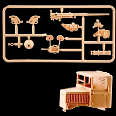 Italeri 1/72 Autocannone 3RO protilietadlový kanón s 8 figúrkami modelová sada obrázok 4