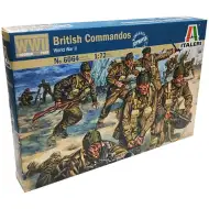 Italeri 1/72 Britskí Commandos Britské vojenské figúrky model