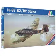 Italeri 1/72 Ju-87 B2/R2 Stuka strmhlavý bombardér model lietadla