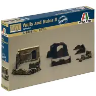 Italeri 1/72 Steny a ruiny dioráma set