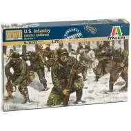 Italeri 1/72 U.S. Infantry WWII. Zimná uniforma - figúrky vojakov model.