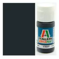 Italeri Flat Black (4768AP) - Matná čierna modelárska farba 20ml