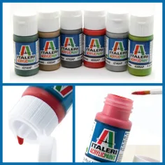 Italeri Flat Dark Gray (4754AP) - Matná tmavosivá modelárska farba 20ml obrázok 2