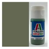 Italeri Flat Green (4862AP) - Matná zelená modelárska farba 20ml