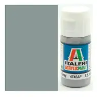 Italeri Flat Medium Grey (4746AP) - Matná stredne sivá modelárska farba 20ml