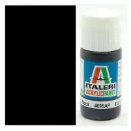 Italeri Gloss Black (4695AP) - Lesklá čierna modelárska farba 20ml