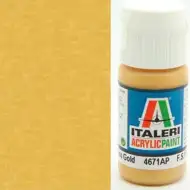 Italeri Metal Gloss Gold (4671AP) - Kovovo lesklá zlatá modelárska farba 20ml