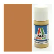 Italeri Plochý US Army/Mar.Gulf Armor Sand (4812AP) - Matná farba na modely US Army/Mar.Gulf pancierové púštne piesok 20ml