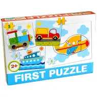 Mojé prvé puzzle Dopravné prostriedky - D-Toys