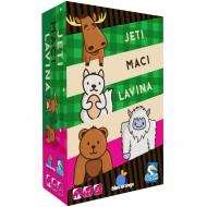 Jeti, macko, lavína spoločenská hra
