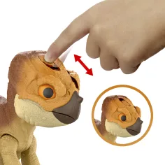 Jurassic World: Znovuzrodenie - Interaktívna dinosaurus figúrka Aquilops Dolores - Mattel obrázok 2