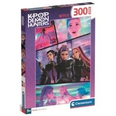 K-pop lovci démonov Super puzzle 300 dielikov - Clementoni