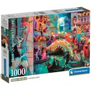 Karneval na uliciach mesta s 1000-dielnym HQC puzzle plagátom - Clementoni