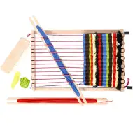 Drevený tkáčsky stav