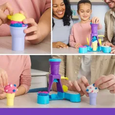 Kinetic Sand: Sada na výrobu zmrzliny z modelovacieho piesku 396g - Spin Master obrázok 2