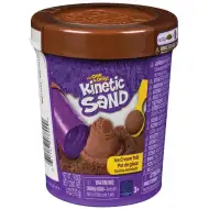 Kinetic Sand: Zmrzlinová krabička s hnedým pieskovým cestom - Spin Master