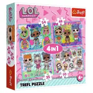 L.O.L Surprise bábiky 4 v 1 puzzle - Trefl