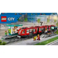 LEGO® City: Električka a zastávka v centre mesta (60423)