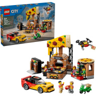 LEGO® City: Pizzeria s doručovacími vozidlami (60496)