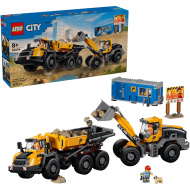 LEGO® City: Predný nakladač a sklápací nákladné auto (60494)