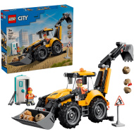 LEGO® City: Žltý bager-nakladač (60480)