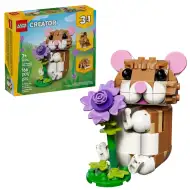 LEGO® Creator: Roztomilý škrečok s kvetom (31376)
