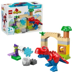LEGO® DUPLO®: Dinosaurus Spidey-Rex vs. Zelený škriatok (10463)