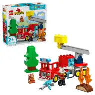LEGO® DUPLO®: Hasičské auto s hadicou a hasičom (10473)