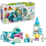 LEGO® DUPLO® Ľadové kráľovstvo: kreatívna krabica s figúrkami Elsy a Olafa (10462)