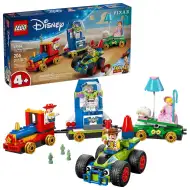 LEGO® Disney: Vianočný vlak z Toy Story a RC pretekárske auto (43264)