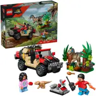 LEGO® Jurassic World: Útek terénnym vozidlom pred raptorom (76972)