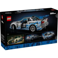 LEGO® Technic: 2 Rýchlo 2 Zbesilo Nissan Skyline GT-R (R34) auto (42210) obrázok 7