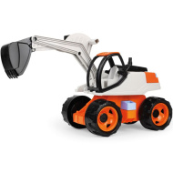 LENA: GIGA TRUCKS obrovský bager v oranžovej farbe 63 cm